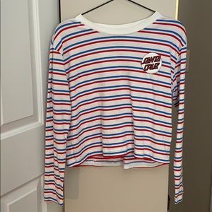 santa cruz boxy fit long sleeve t-shirt